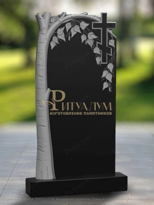 Памятник из гранита Березка 5 — ritualum.ru